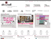 Tablet Screenshot of ohmywall.com